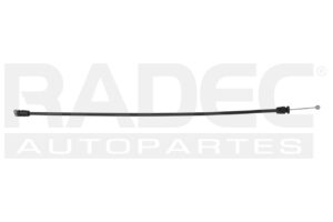 001-1207-07 CHICOTE CERRADURA FD ECONOLINE 92-08 47.3 CM DELANTERA DER/IZQ