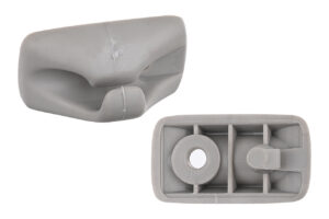 001-3115-13 GANCHO PARA VISERA VW POINTER 00-10 1 PIEZA GRIS PLASTICO DER/IZQ
