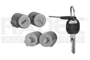 002-0615-11 CILINDRO PUERTA CV CHEYENNE 95-99 JUEGO METAL CROMO DER/IZQ MNJ