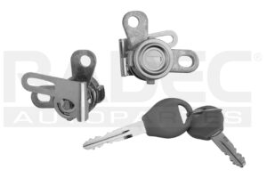 002-2307-04 CILINDRO PARA TAPA NS FRONTIER 98-04 CON LLAVE TIPO ORIGINAL 1 PIEZA METAL CROMADO