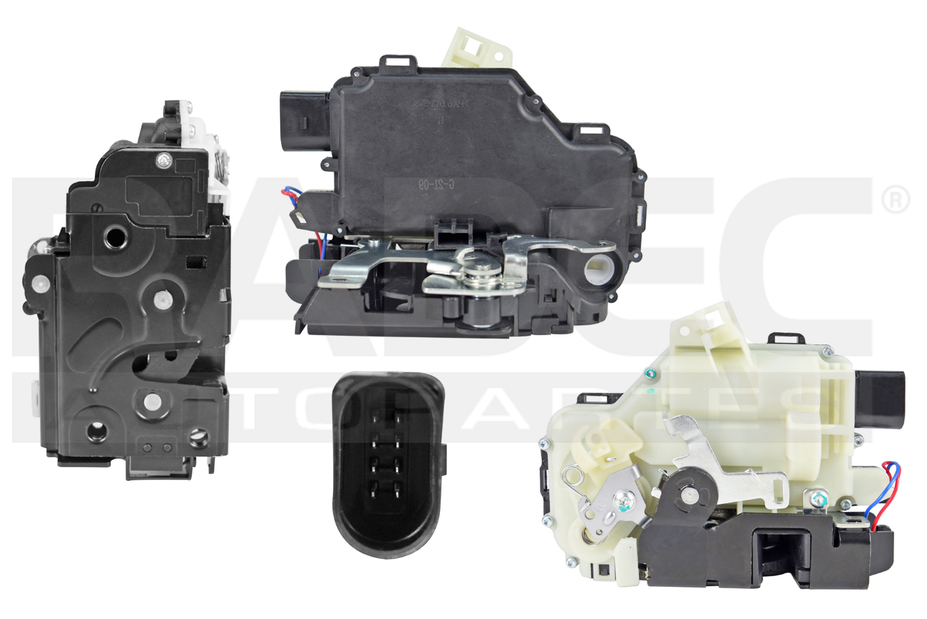 002-3102-03 CHAPA PUERTA VW BEETLE 98-11/GOLF 00-06/JETTA CLASICO 08-15/A4 99-07/PASSAT 99-05/BORA 05-10 ST IBIZA 03-08 ELECTRICA 8 PINS 12VCC DELANTERA IZQ