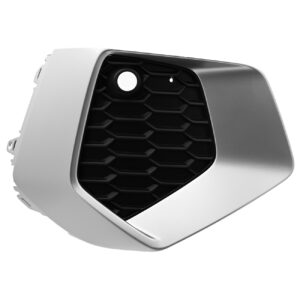 003-0201-10 REJILLA FASCIA DELANTERA AD A3 22-24 C/MOLDURA PLATA C/HOYO P/SENSOR DER