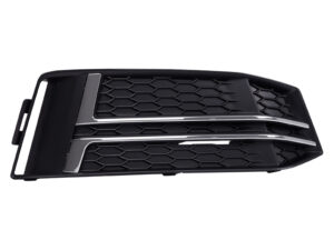 003-0202-10 REJILLA FASCIA DELANTERA AD A4 17-19 S/HOHO P/FARO C/MOLDURAS CROMADAS PLUS/PREMIUM/PRESTIGE L4 4 CILINDROS 2.0L 4 PUERTAS DER