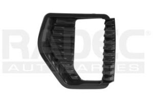 003-0637-17 REJILLA FASCIA DELANTERA CV SIERRA 19-22 NEGRA C/HOYO P/FARO SLE/AT4/DENALI V8 8 CILINDROS 5.3/6.2L 2/4 PUERTAS IZQ
