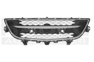 003-1909-00 REJILLA FASCIA DELANTERA MZ CX9 10-12 CROMADA CENTRAL