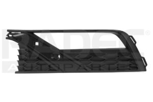 003-3132-19 REJILLA FASCIA DELANTERA VW VENTO 20-21 LINEA NUEVA C/HOYO P/FARO S/MOLDURA COMFORTLINE PLUS/EDICION ESPECIAL/GTI L4 4 CILINDROS 1.6/1.8L 4 PUERTAS IZQ