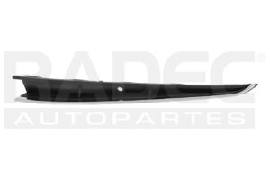 003-3137-11 REJILLA FASCIA DELANTERA VW VIRTUS 20-22 F/CROMADO COMFORTLINE/MSI TIPTRONIC/MSI HIGHLINE L4 4 CILINDROS 1.6L 4 PUERTAS IZQ