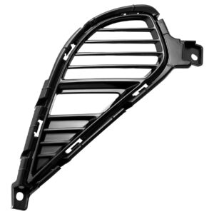 003-3507-29 REJILLA FASCIA TRASERA KI FORTE 22-24 NEGRA BRILLANTE IZQ