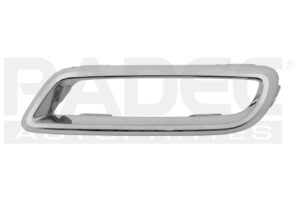 003-5504-01 REJILLA FASCIA TRASERA MG RX8 22-24 F/CROMADO ELEGANCE/LT L4 4 CILINDROS 1.3/2.0L 5 PUERTAS IZQ