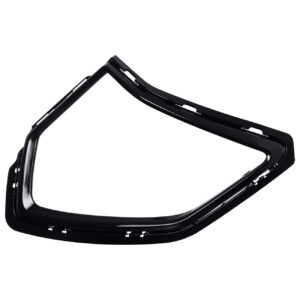 003-6100-00 REJILLA FASCIA DELANTERA OM C5 23-24 NEGRA BRILLANTE C/HOYO P/FARO DER