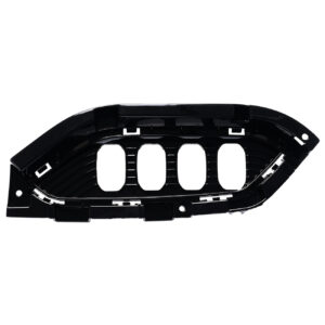 003-7001-01 REJILLA FASCIA DELANTERA JT X70 PLUS 23-24 NEGRA MATE C/HOYO P/LEDS IZQ