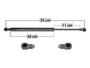 AMOA57 AMORTIGUADOR CAJUELA BMW SERIE 3 SEDAN 98-05/ M3 01-06 L/R