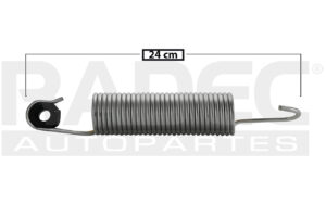 004-0315-06 AMORTIGUADOR CAJUELA BW SERIE 5 05-09 SOLO RESORTE DER MNJ