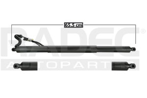 004-0317-07 AMORTIGUADOR 5TA PUERTA BW X3 11-14 ELECTRICO AUTOMATICO 6 PINS IZQ MNJ