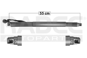 004-0335-01 AMORTIGUADOR 5TA PUERTA BW X6 15-16 ELECTRICO AUTOMATICO 2 ENCHUFES 7 PIN IZQ MNJ