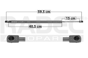 004-0622-02 AMORTIGUADOR 5TA PUERTA CV EQUINOX 10-17 SP DER/IZQ