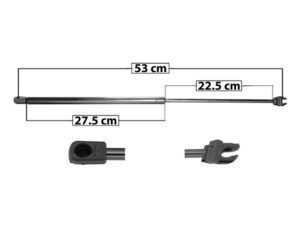 AMC21 AMORTIGUADOR COFRE DODGE INTREPID 98-04/300 M 99-04 L/R