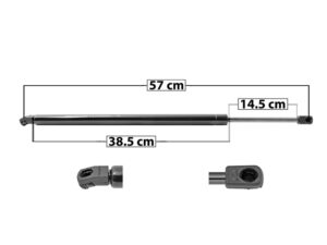 AMO47 AMORTIGUADOR 5TA PTA FORD EXPEDITION 97-02/NAVIGATOR 98-02 L/R