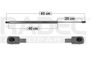 004-1307-02 AMORTIGUADOR 5TA PUERTA HD PILOT 16-18 MANUAL SP 5584 DER/IZQ
