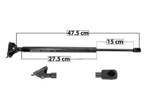 AMO4B AMORTIGUADOR 5TA PTA DG G CHEROKEE 93-98 RH N-TW