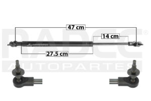 004-1605-19 AMORTIGUADOR 5TA PUERTA JP GRAND CHEROKEE 99-05 DER/IZQ MNJ