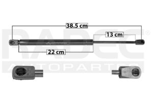 004-1605-21 AMORTIGUADOR VIDRIO 5TA PUERTA JP GRAND CHEROKEE 05-10 DER/IZQ MNJ