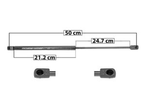 004-2101-01 AMORTIGUADOR 5TA PUERTA MN COOPER 02-06 DER/IZQ