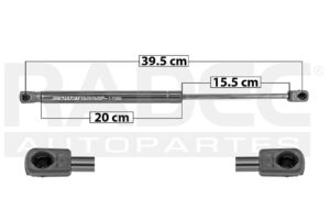 004-2310-07 AMORTIGUADOR COFRE NS MAXIMA 09-14 SP DER/IZQ