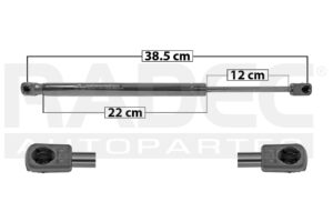 004-2312-04 AMORTIGUADOR COFRE NS MURANO 08-14 TK DER/IZQ MNJ