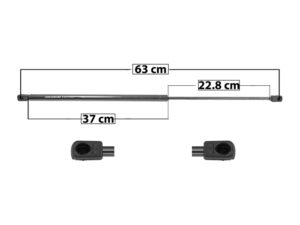 004-3102-02 AMORTIGUADOR COFRE VW BEETLE 03-10 TK DER/IZQ