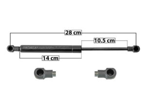 AMC28 AMORTIGUADOR CAJUELA VW BORA 05-10/ PASSAT 96-00/ AUDI A4 94-01/ S4 00-02 L/R