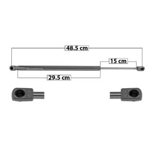 004-3112-12 AMORTIGUADOR CAJUELA VW JETTA BICENTENARIO 11-17 DER/IZQ MNJ