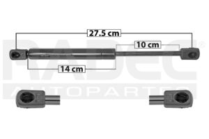 004-3114-04 AMORTIGUADOR CAJUELA VW PASSAT 00-05 DER/IZQ MNJ