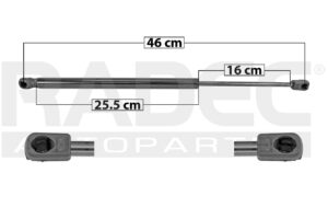 004-3502-01 AMORTIGUADOR 5TA PUERTA KI SPORTAGE 11-16 DER/IZQ MNJ