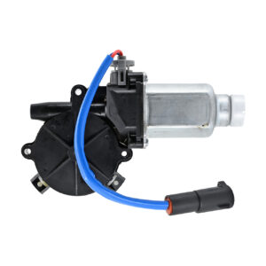 007-1232-02 MOTOR DE ELEVADOR ELECTRICO FD SUPER DUTY 00-10 2 PINS 10 DIENTES ENCHUFE REDONDO 12VCC ESPUELA DELANTERO DER MNJ