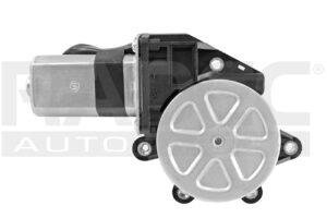 007-2305-11 MOTOR DE ELEVADOR ELECTRICO NS D21 89-07 2 PINS ENCHUFE REDONDO 12VCC CUADRADO 5 17 CM MNJ DELANTERO IZQ