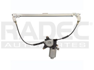 007-2404-01 ELEVADOR CRISTAL PG 307 DELANTERO 03-05 2 PUERTAS ELECTRICO C/MOTOR IZQ