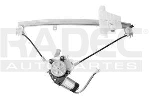 007-3107-01 ELEVADOR DE CRISTAL VW CROSSFOX 07-09 ELECTRICO 4 PUERTAS CON MOTOR 12VCC DELANTERO IZQ