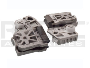 007-3112-18 ELEVADOR CRISTAL VW JETTA 99-05/GOLF 00-05 DELANTERO 4 PUERTAS KIT DE DESLIZAMIENTO 2 PIEZAS DER