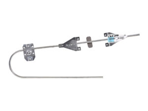 007-4206-01 ELEVADOR CRISTAL KW PETERBILT MANUAL P/CHICOTE VASTAGO LARGO (5.5 cm) NAC IZQ