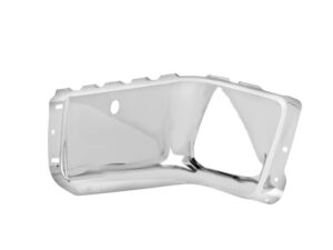 008-0615-00 ALERON DEFENSA TRASERO CV CHEYENNE/SILVERADO/CUSTOM 07-13 CROMADO C/HOYO P/SENSOR DER