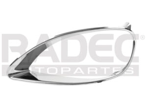 P05FR0002 BISEL DE FARO P/FREIGHTLINDER COLUMBIA 05-17 CROMADO IZQ
