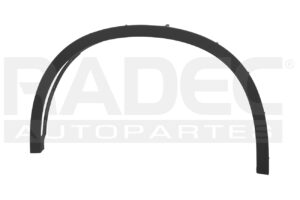 011-0313-09 MOLDURA SALPICADERO DELANTERA CORRUGADA BW X5 14-18 XDRIVE40I L6 6 CILIDROS 3.0L 5 PUERTAS IZQ