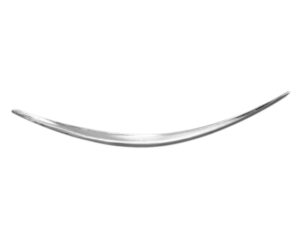 011-0403-01 MOLDURA FASCIA DELANTERA BK LACROSSE 05-09 CROMADA IZQ