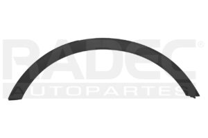 011-0411-01 MOLDURA ARCO TRASERA BK ENCORE 13-19 CORRUGADA PREMIUM/CXL/CX/L L4 4 CILINDROS 1.4L 5 PUERTAS IZQ