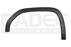 011-0637-09 MOLDURA SALPICADERA DELANTERA CV SIERRA 19-22 SLE/AT4/DENALI V8 8 CILINDROS 5.3/6.2L 2/4 PUERTAS IZQ