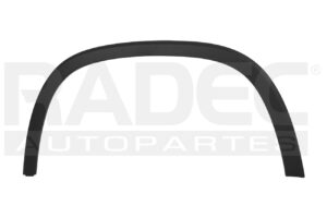 011-0663-03 MOLDURA SALPICADERA DELANTERA CV TRAVERSE 18-21 CORRUGADA LS/LT V6 6 CILINDROS 3.6L 5 PUERTAS IZQ
