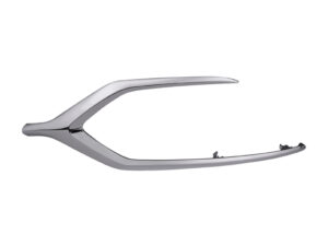 011-2206-04 MOLDURA FASCIA DELANTERA MT MIRAGE 17-20 CROMADA GLS L3 3 CILINDROS 1.2L 5 PUERTAS DER