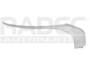011-2208-38 MOLDURA FASCIA DELANTERA MT OUTLANDER 22-24 CROMADA SE/SE PLUS/LIMITED L4 4 CILINDROS 2.4L 5 PUERTAS DER