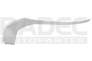 011-2208-39 MOLDURA FASCIA DELANTERA MT OUTLANDER 22-24 CROMADA SE/SE PLUS/LIMITED L4 4 CILINDROS 2.4L 5 PUERTAS IZQ
